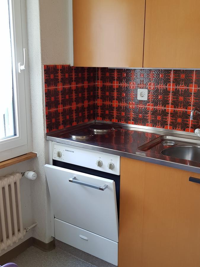 Haus Marmotta Appartement Leukerbad Buitenkant foto