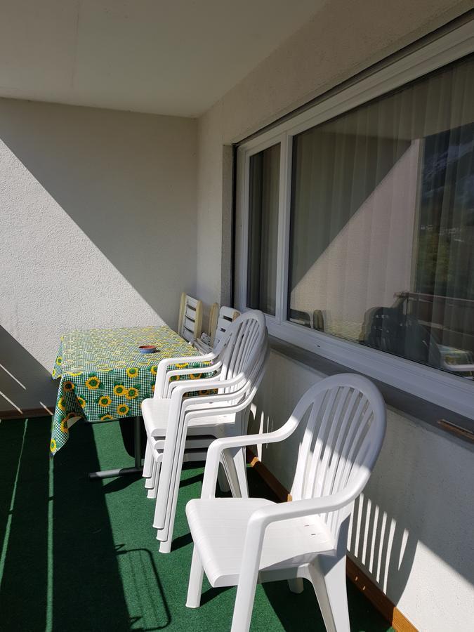 Haus Marmotta Appartement Leukerbad Buitenkant foto